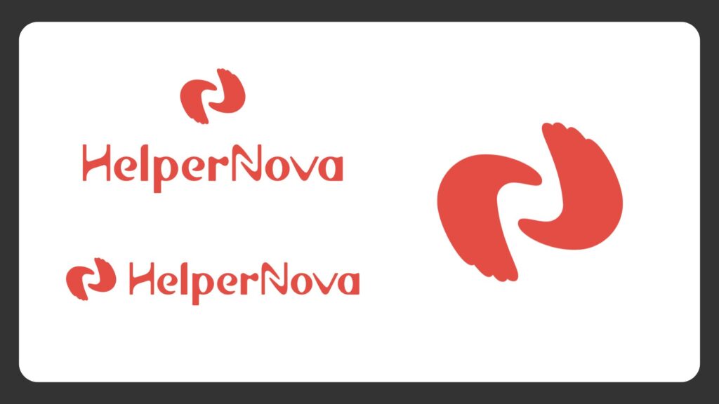 HelperNova Logo example
