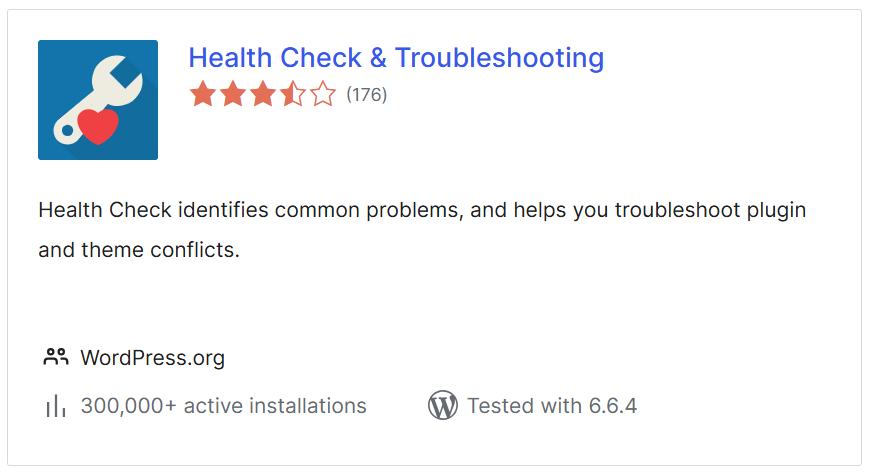 Health Check Troubleshooting