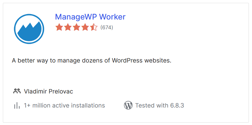 Manage WP Worker