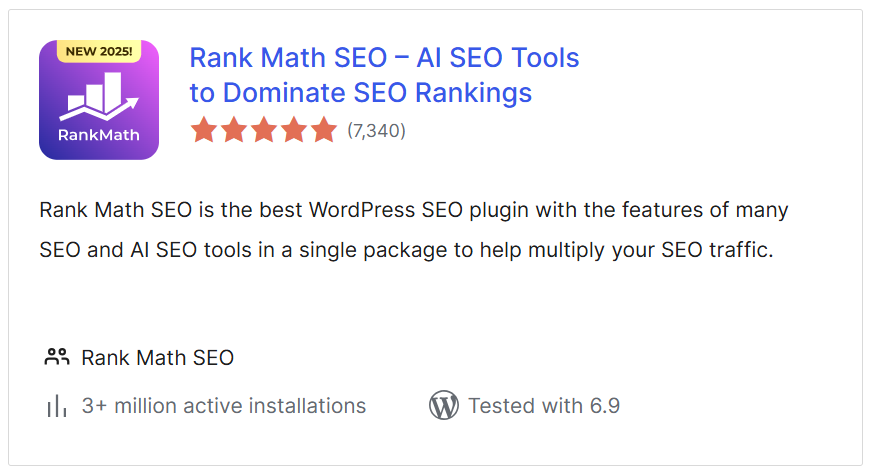 Rank Math SEO