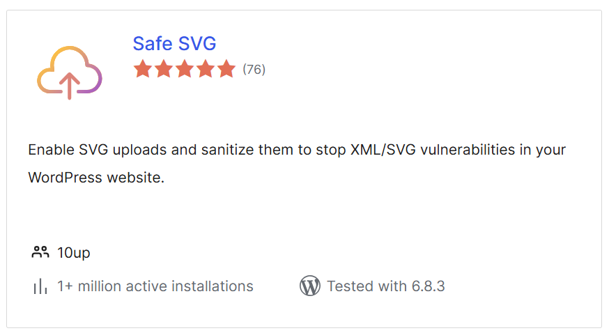 Safe SVG